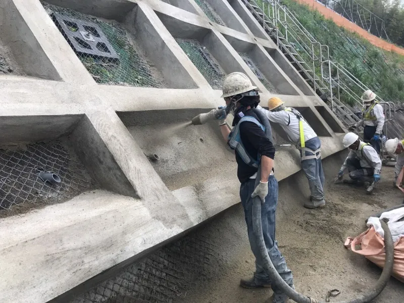 法面保護工事
